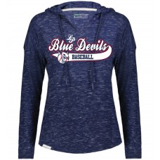 LP Blue Devils Baseball Ladies Monterey Hoodie